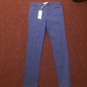 NWT blue girls sz12 Vineyard Vines Anchor pants